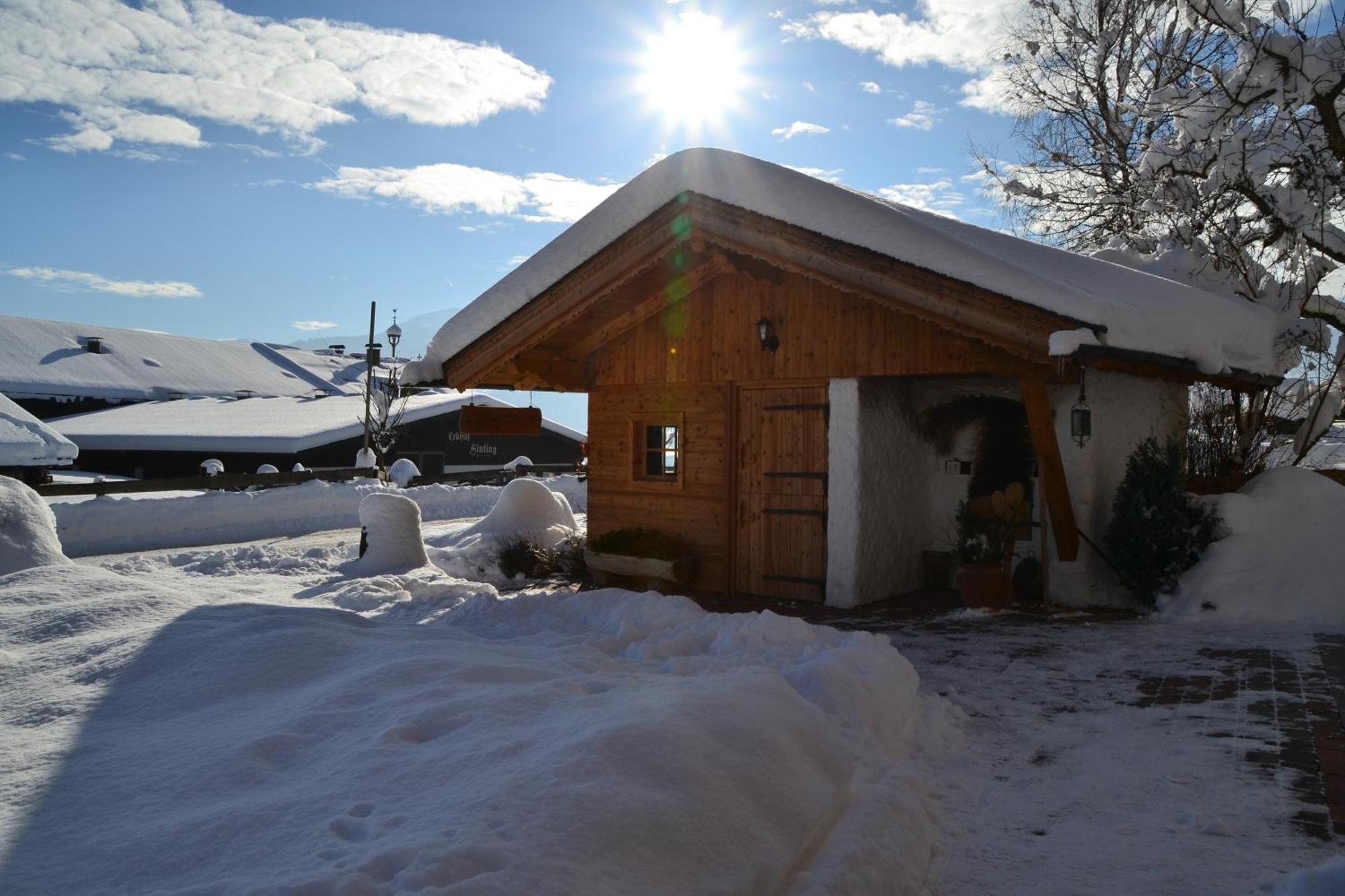 Ferienwohnung Biobauernhof Schuster Hopfgarten im Brixental Exterior foto
